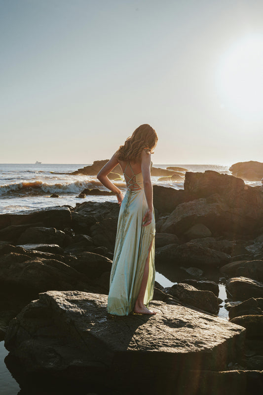 Robe Lucie en soie de mûrier